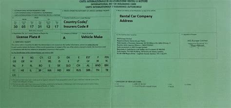 lv com green card|green card for european driving.